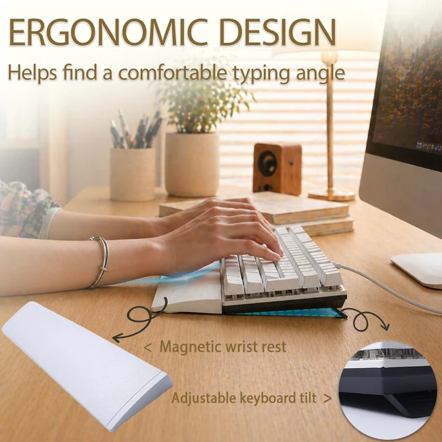 Alt view image 5 of 7 - King Mills Southpaw Left-Hand Keyboard, Wired USB, Compact with Numeric Pad | White, Wired USB, Compact with Numeric Pad, Ergonomic Design Left Hand Keyboard For Left-Handed People