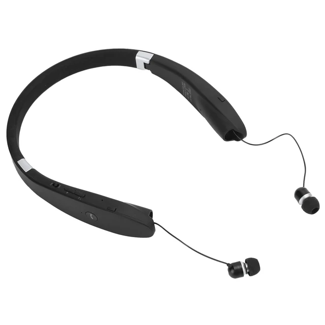 Alt view image 6 of 7 - SX?991 Stereo Bluetooth5.0 Headphones Neckbands with Retractable Earbuds,Foldable Bluetooth5.0 Headphones Speaker 2 in 1,Universal Sports Earphone,for Home Office,Video