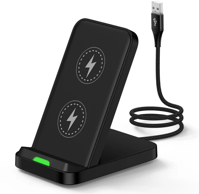 Main image of for Motorola Edge 2026, Wireless Charger Phone Stand for Moto Edge+, Plus | 2025 2024 2023, Razr Ultra, Razr, G Power, G Stylus 5G 2026 2025 2024, 15W Desk Fast Charging Dock Pad Station