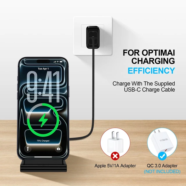 Alt view image 7 of 7 - Samsung Wireless Charger Fast Charging Stand Desk Phone Charger | Android Charging Station 15W Fast Wireless Charger for Samsung Galaxy S26 Ultra S26 S25 Edge S25 S24 S23 S22, iPhone 17 16 15