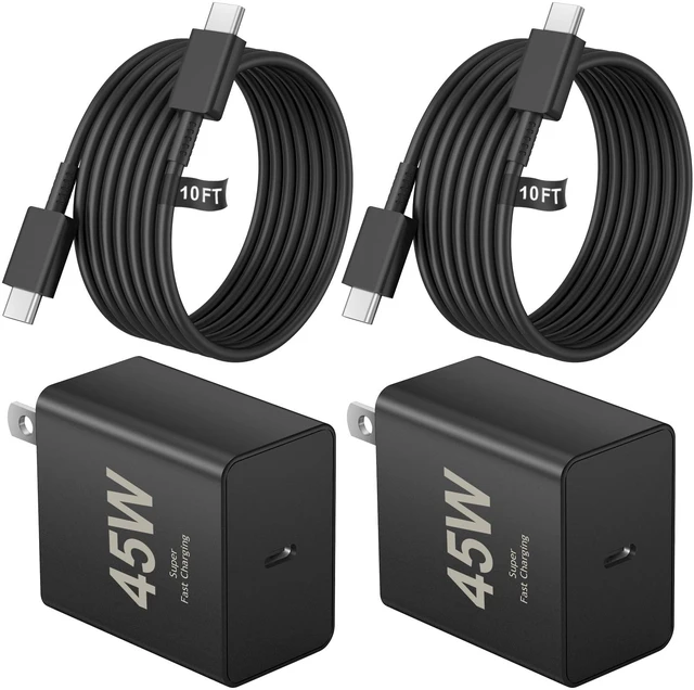 Main image of USB C Charger Type C Charger Fast Charging Long 10FT 45W Samsung Charger | for iPhone Air/17/17 Plus/17 Pro/17 Pro Max/16/16 Plus/16 Pro/16 Pro Max/15 Pro Max/iPad Pros/Samsung Galaxy S26/S25,Android