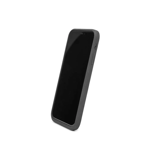 Alt view image 4 of 7 - Mobile Everyday Phone Case for iPhone 14 Pro, Charcoal, Slim Profile, 6 ft Drop Protection, Weatherproof Fabric Shell, SlimLink Connects to Mobile Mounts & Gear
