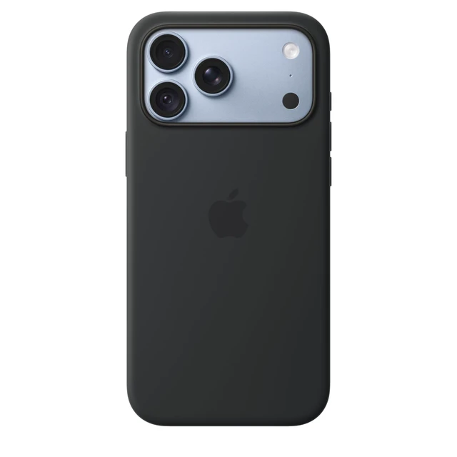 Alt view image 3 of 4 - iPhone 18 Pro Max Silicone Case with MagSafe Black | Lightweight Phone Case, Wireless Charging Compatible, Smooth Matte Finish