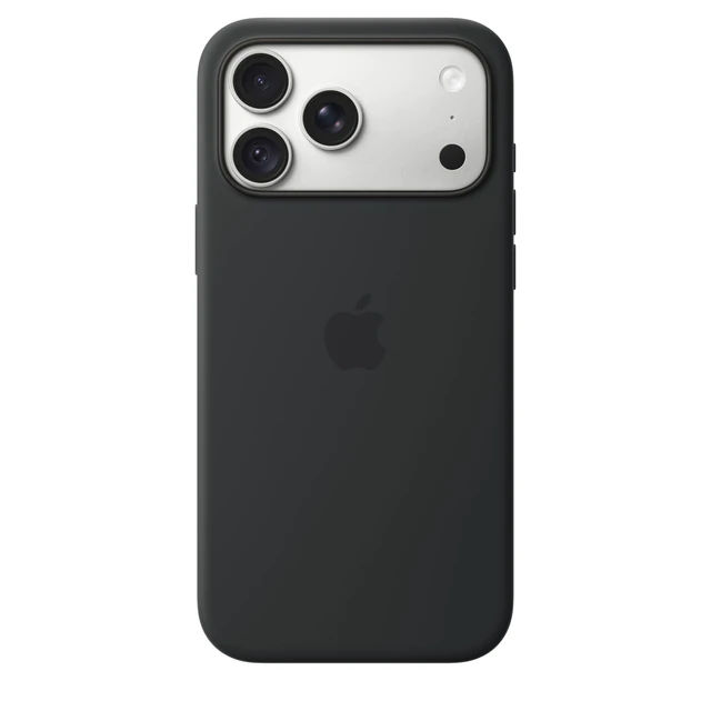 Alt view image 4 of 4 - iPhone 18 Pro Max Silicone Case with MagSafe Black | Lightweight Phone Case, Wireless Charging Compatible, Smooth Matte Finish