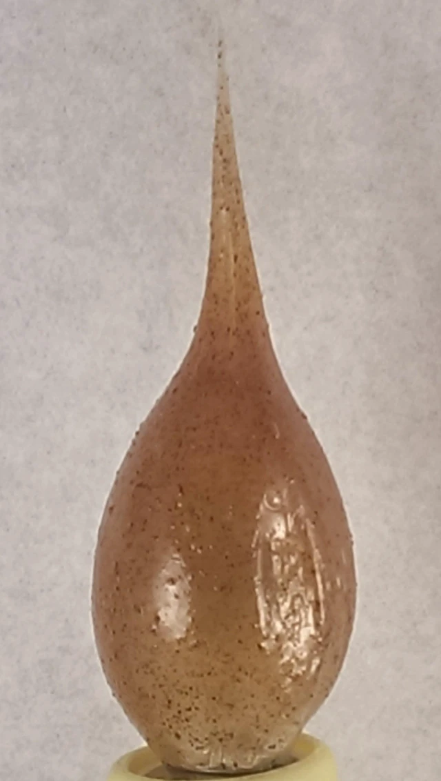 Alt view image 3 of 3 - On The Bright Side Primitive Silicone Dipped 5 Watt Light Bulb - Pack of 6 - Rustic Brown Color