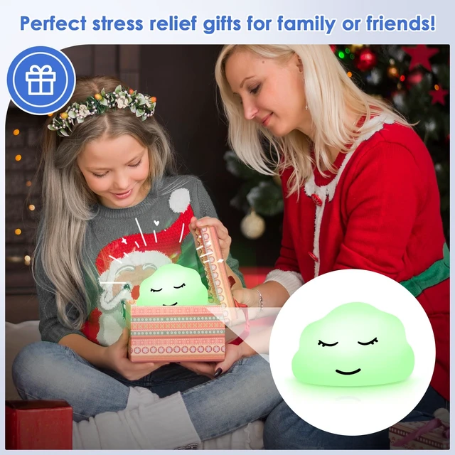 Alt view image 6 of 7 - Breathing lamp Guided 3 Color 478s Meditation for Stress Relief | Meditation lamp for Mindfulness, Slow Your Breathing Calm Down Anxiety Relief, Sensory Room must haves Breathing Cloud