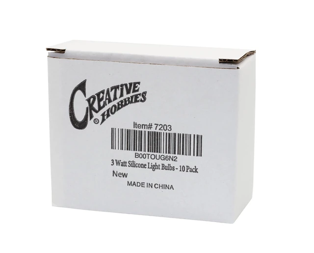 Alt view image 3 of 5 - Mini Country Style Silicone Dipped Candle Light Bulbs, 3 Watt -Pack of 10 Bulbs