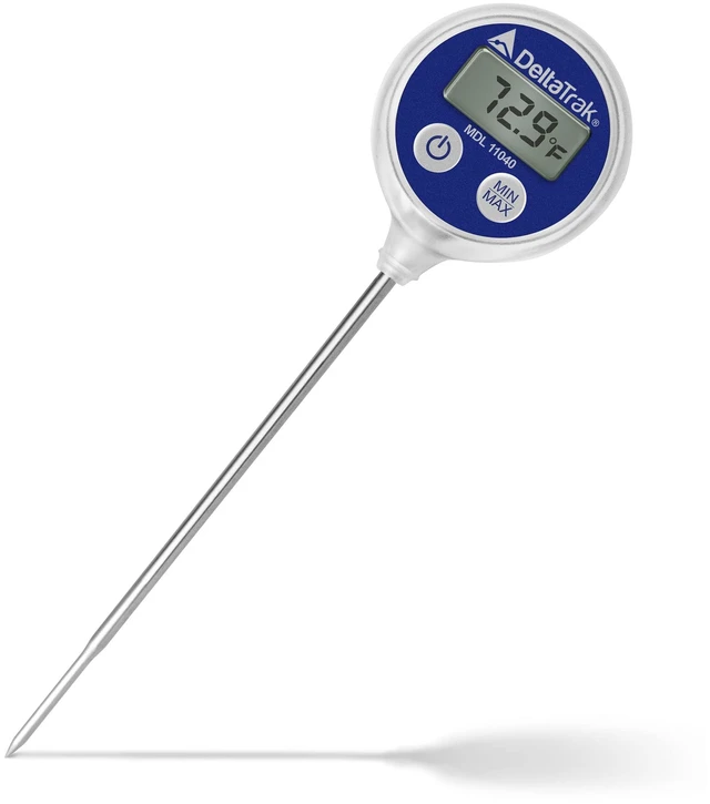 Main image of 11040 Professional Digital Meat Themometer Waterproof for Kitchen, Food Cooking, Grill, BBQ, Smoker, Candy, Coffee, Blue