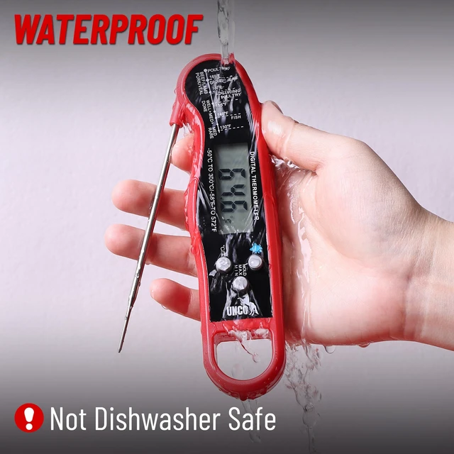 Alt view image 3 of 6 - Meat Thermometer - Digital Instant Read, Waterproof for Cooking & Baking