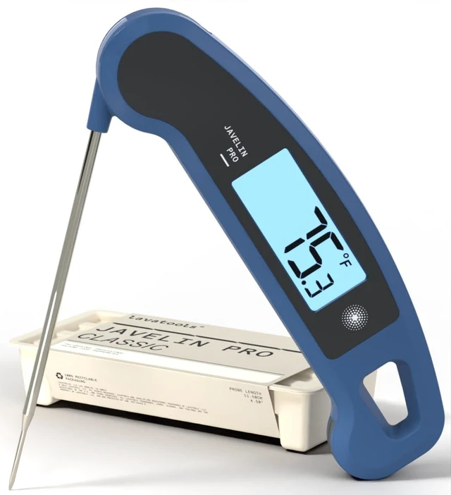 Main image of PRO Classic Ultra-Fast 2-Second Professional Digital Instant Read Meat Thermometer for Grill and Cooking, Auto-Rotating Backlit Display, IP65 Water Resistant, NSF Certified Maize