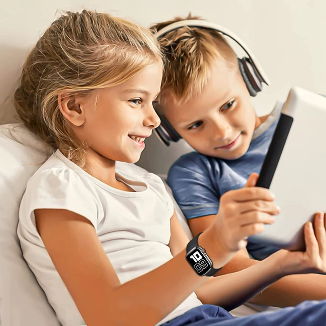 Alt view image 7 of 7 - Compatible with Kids Apple Watch Band 38/40/41/42/44/45/46mm Silicone Strap | for iWatch Series SE3 SE2 SE 11 10 9 8 7 6 5 4 3 2 1 Girls Boys Small Wrists Breathable Soft Sport Replacement Bands