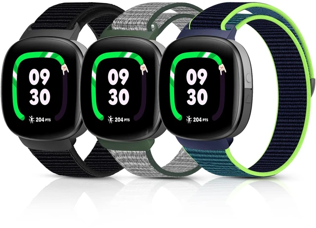 Main image of Kids Nylon Bands Compatible with Google Fitbit Ace LTE | Breathable Hook&Loop Strap Replacement for Boys Girls