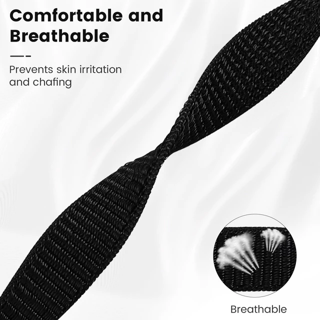 Alt view image 2 of 6 - Kids Nylon Bands Compatible with Google Fitbit Ace LTE | Breathable Hook&Loop Strap Replacement for Boys Girls