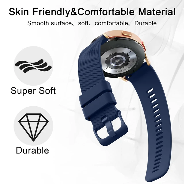 Alt view image 4 of 6 - Silicone Bands for SyncUP Kids Watch 2/1 Band, Soft Sport Replacement Bands Compatible with Tmobile Sync UP Kids Watch 2/1 Band, 3 PACK (Black+Navy Blue+Grey)