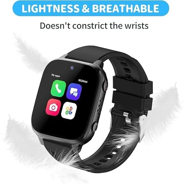 Alt view image 3 of 7 - 5-Pack Bands for Sootingot P70, Monowul P70 Kids Smart Watch, Replacement Sport Waterproof Silicone Wristbands