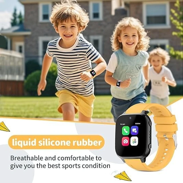Alt view image 5 of 7 - 5-Pack Bands for Sootingot P70, Monowul P70 Kids Smart Watch, Replacement Sport Waterproof Silicone Wristbands