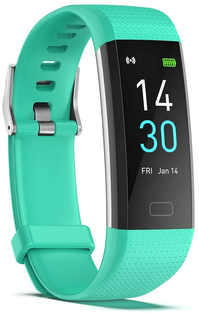 Main image of Fitness Tracker with Step/Distance/Calories Counter, Activity Tracker with Heart Rate Monitor, Slim Style Watch IP68 Waterproof, Sleep Monitor Tracker, Pedometer Watch for Women Men Kids