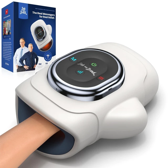 Main image of Hand Massager with Heat and Individual Finger Compression | Upgraded 5 Intensities, FSA-HSA Eligible, Portable HandSpa Pro Hand Massager for Arthritis, Fatigue Relief, Birthday Gifts