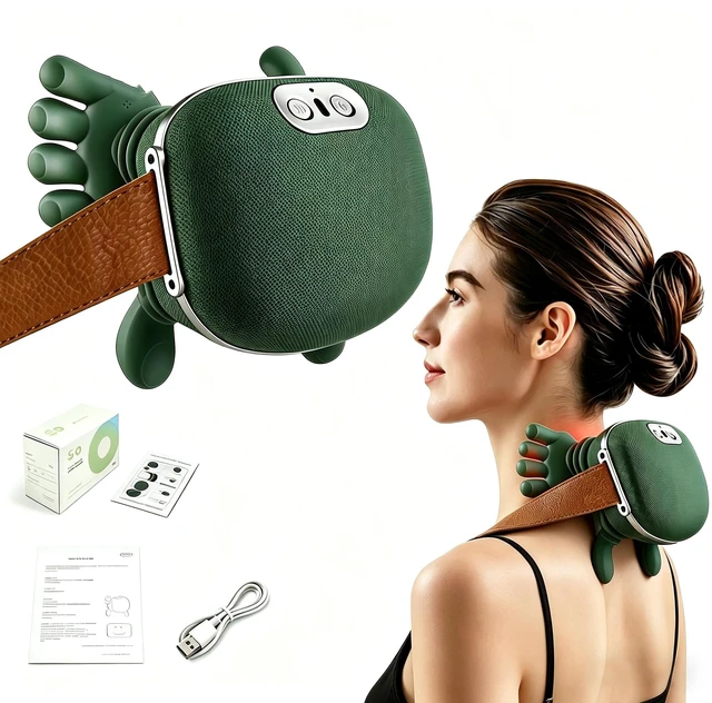 Main image of Bionic Hand Neck and Shoulder Massager with Heat 4D Shiatsu Tissue Massager | Intelligent Simulated Human Hand Design for Relax Muscles & Relieve Arm&Leg Fatigue