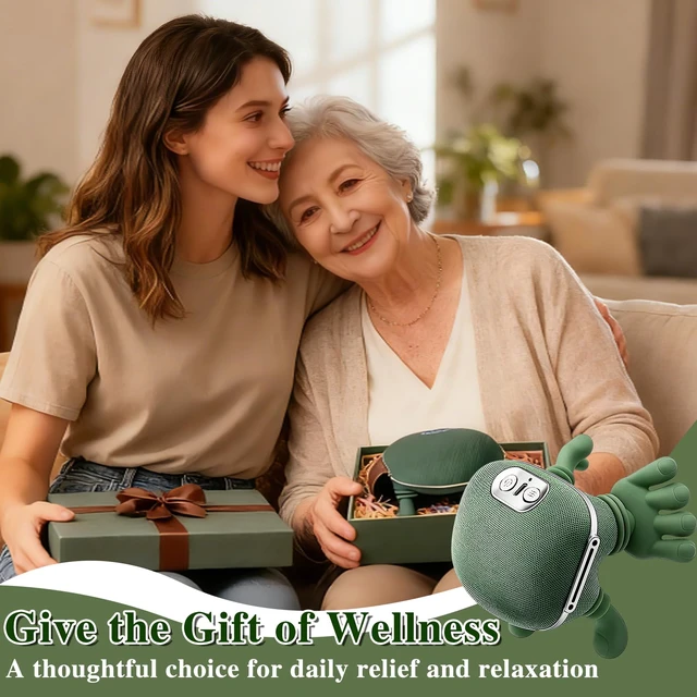 Alt view image 6 of 6 - Bionic Hand Neck and Shoulder Massager with Heat 4D Shiatsu Tissue Massager | Intelligent Simulated Human Hand Design for Relax Muscles & Relieve Arm&Leg Fatigue
