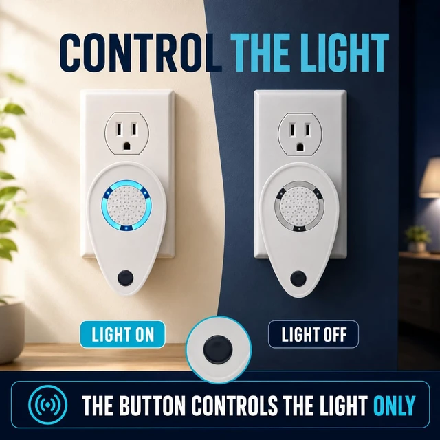 Alt view image 6 of 7 - Ultrasonic Pest Repeller for Mice, Rats and Insects, Plug-in, 2 Pack | An electric ultrasound repellent: home deterrent for mosquito, roach, rodent, bat, bee, wasp, tick, mole and earwig.