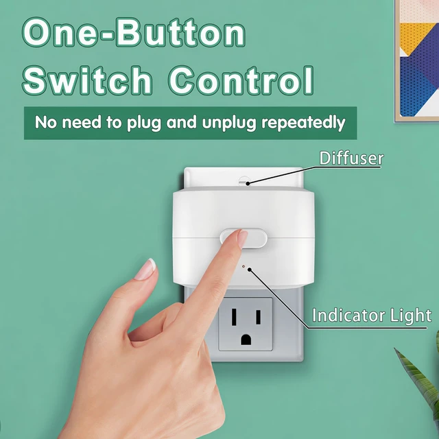 Alt view image 3 of 7 - Mosquito Repeller, Electronic Mosquito Repellent Plug in Indoor | Electric Mosquito Liquid Heater for Home, Bedroom, Office, Kitchen (White)