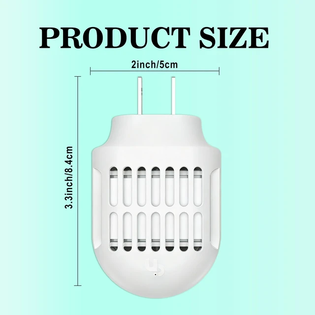Alt view image 5 of 7 - Indoor Plug in Mosquito Repellent Device, Electric Mosquito Repellent Indoor Home Use, Mosquito Repeller for Bedroom Living Room Office Hotel Travel