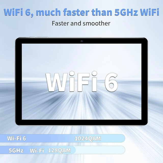 Alt view image 2 of 6 - Android 15 Tablet, 10 Inch Tablets with Keyboard Mouse 12GB RAM + 64GB ROM +1TB Expand, 2 in 1 Tableta with WiFi 6 / Bluetooth/GMS Certified/IPS Touch Screen, Black Set