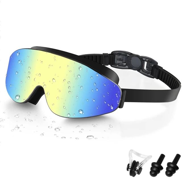 Main image of Kids Swim Goggles, Polarized Swimming Goggles for Kids, Wide View Anti-Fog No Leaking Swim Glasses for Age 4-16