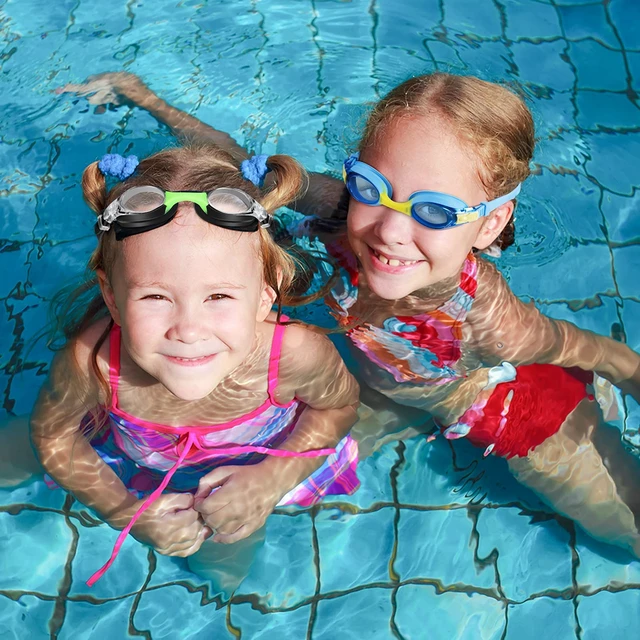 Alt view image 7 of 7 - Unisex-kids swim goggles,Anti Fog goggles for kids No Leaking Clear Vision Water Pool Swimming Goggles