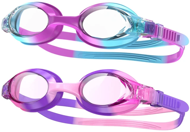Main image of Kids Swim Goggles, Kids Swimming Goggles Anti-fog No Leaking Girls Boys for Age 3-12