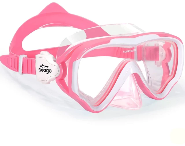 Main image of Kids Swim Goggles with Nose Cover Anti-Fog Swimming Mask Youth 5-15 | 180° Wide View Anti-UV Clear Vision, Comfort Leakproof Soft Silicone Skirt, Underwater Pool Beach Swim Glassese for Boy Girls