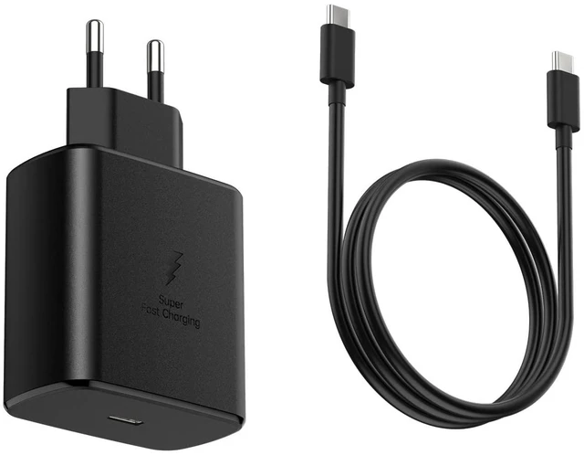 Main image of 45W Europe Super Fast Charger European Travel Plug Adapter EU Wall Charger | for Samsung Galaxy S26 S25 S24 S23 Ultra Plus iPhone MacBook International Power Adaptor USB C PD Italy France Spain Euro