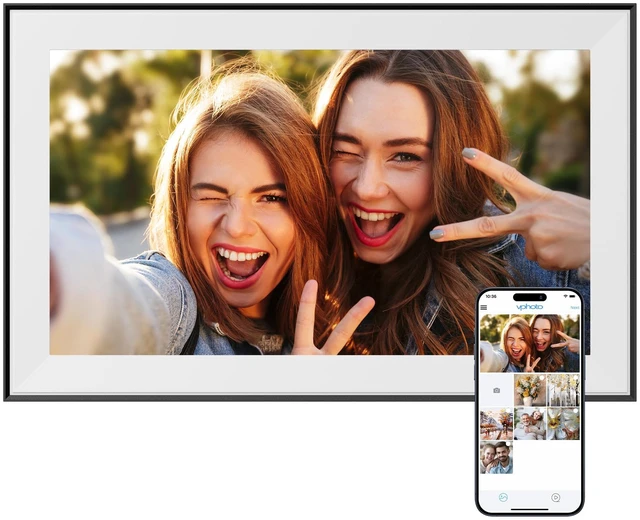 Main image of 15.6 Inch Large WiFi Digital Picture Frame | Digital Photo Frame with 32GB Storage, 1080P Touch Screen,Share Photos/Videos Instantly via Free App Best Gifts for Mom