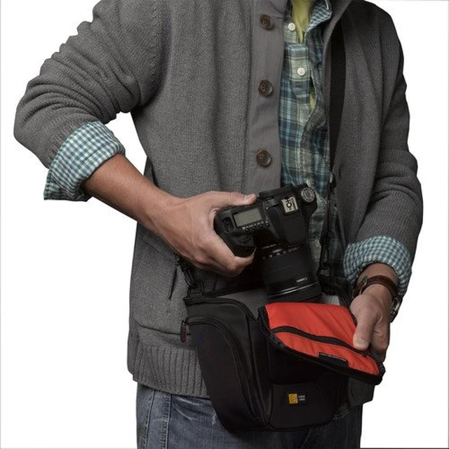 Alt view image 2 of 3 - DCB-306 SLR Camera Holster (Black) Large