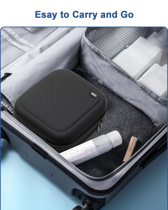 Alt view image 7 of 7 - Hard Camera Travel Carrying Case for Canon EOS Rebel T7/R100/R50/R6Mark III | Camera Protective Storage Holder, Organizer Bag for Nikon D7100/ D7500 Sony Alpha ZV-E10/ R10/R5 Mark II DSLR Camera