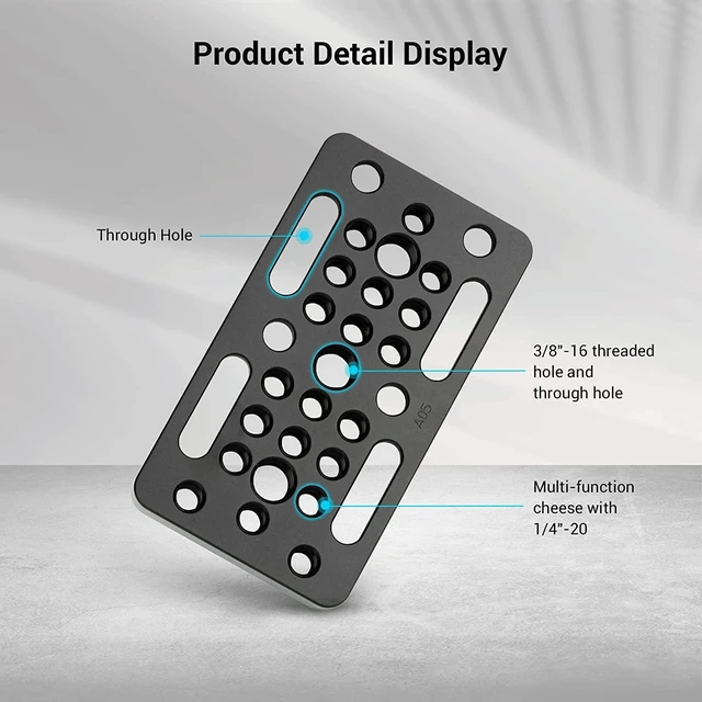 Alt view image 2 of 7 - Switching Plate Camera Easy Plate for Railblocks, Dovetails and Short Rods - Longer Version - 1598