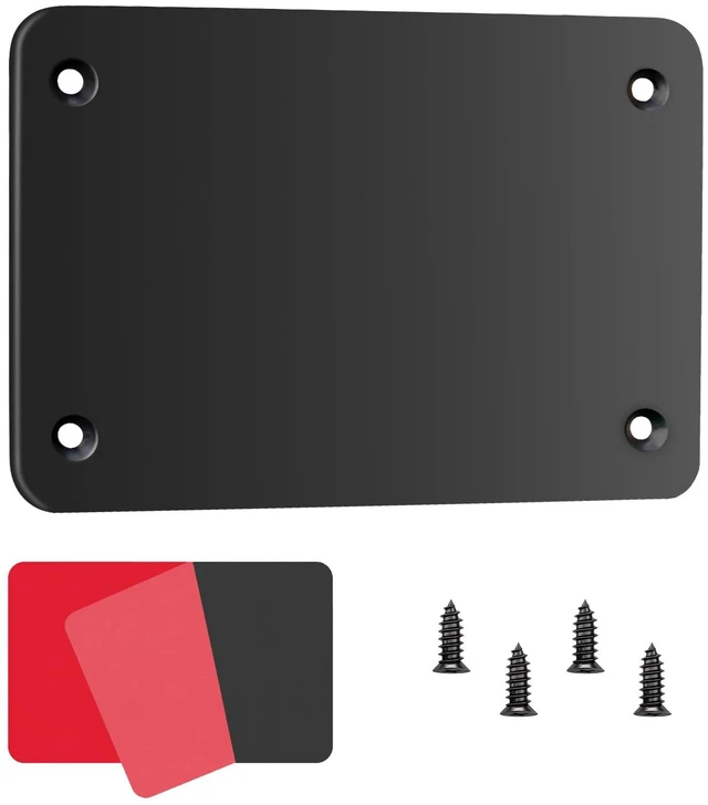 Main image of Metal Plate for Magnetic Wireless Backup Camera Adhesive & Screws | Metal Base for Magenetic Reverse Camera, Converts Vehicle Surface to Matel,Compatible with RV, Truck, Trailer, Mount Anywhere