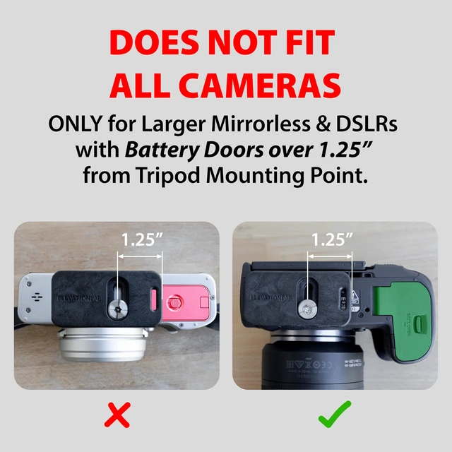 Alt view image 2 of 7 - AirTag Camera Plate | Hidden, low-profile, security screw, arca-swiss geometry | for DSLR's & mirrorless cameras