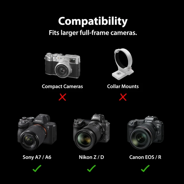 Alt view image 3 of 7 - AirTag Camera Plate | Hidden, low-profile, security screw, arca-swiss geometry | for DSLR's & mirrorless cameras