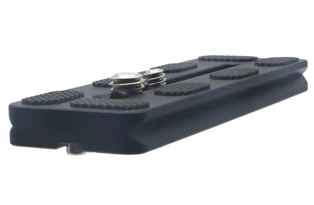 Alt view image 2 of 4 - 100mm Universal Quick Release QR Plate with 1/4" and 3/8" Mounting Screw for Tripod Mount Ball Head DSLR Camera Arca Swiss Compatible