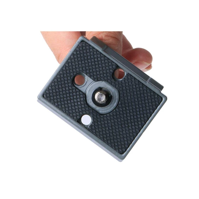 Alt view image 4 of 6 - Quick Release Plate 1/4" Screw Compatible with Manfrotto 200PL-14 322RC2 324RC2 488RC2 496RC2 Camera Tripod Head (Pack of 2)