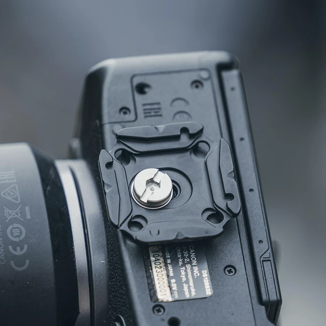 Alt view image 7 of 7 - F38 Quick Release Kit V2, Quick Release System, Base and Plate with 1/4" and 3/8" Screw Thread for Tripod, Monopod, Stabilizer, Slider - F38B3404