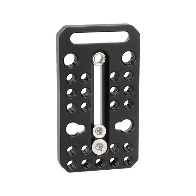 Alt view image 6 of 7 - Multipurpose Cheese Plate with 1/4"-20 & 3/8"-16 Threads - 3329