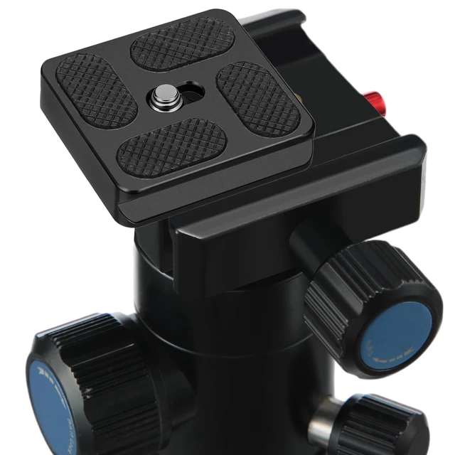 Alt view image 5 of 7 - Quick Release Plate Tripod 1/4-20 DSLR,Pu40,Black | Tripod Mount Plate, Camera Tripod Mount for DSLR Camera Tripod Ball Head , Metal, 1.9 x 1.5 x 0.4 Inch