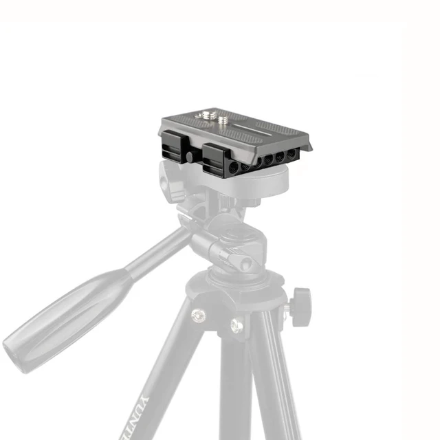 Alt view image 4 of 7 - Quick Release Baseplate Compatible with Manfrotto 577/501 Tripod - 2406