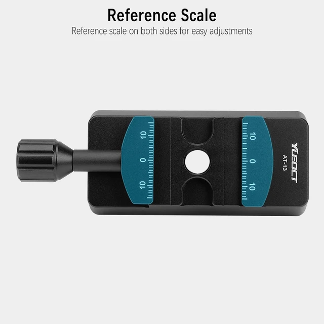 Alt view image 5 of 7 - Adapter - Vixen Dovetail Mounting Plate Bar with Arca Swiss Clamp | Vixen to Arca Adapter, for Vixen Style Dovetail Saddles Telescope Scope Mount Base OTA Equatorial Tripod Sky Astrophotography