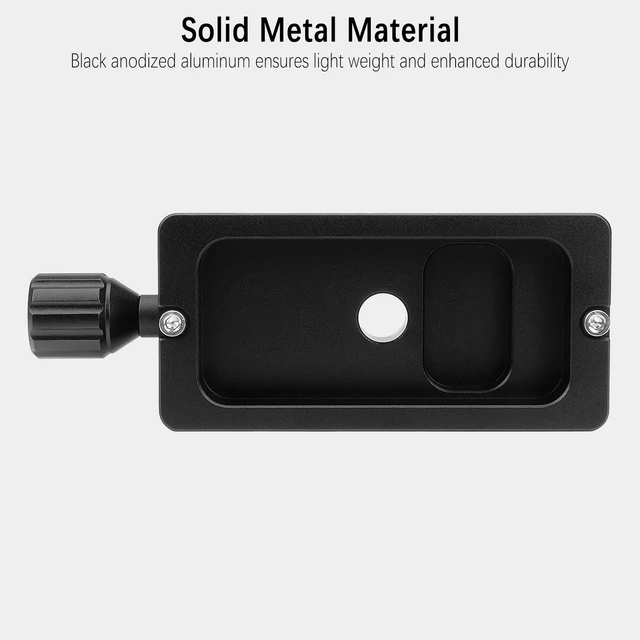 Alt view image 6 of 7 - Adapter - Vixen Dovetail Mounting Plate Bar with Arca Swiss Clamp | Vixen to Arca Adapter, for Vixen Style Dovetail Saddles Telescope Scope Mount Base OTA Equatorial Tripod Sky Astrophotography