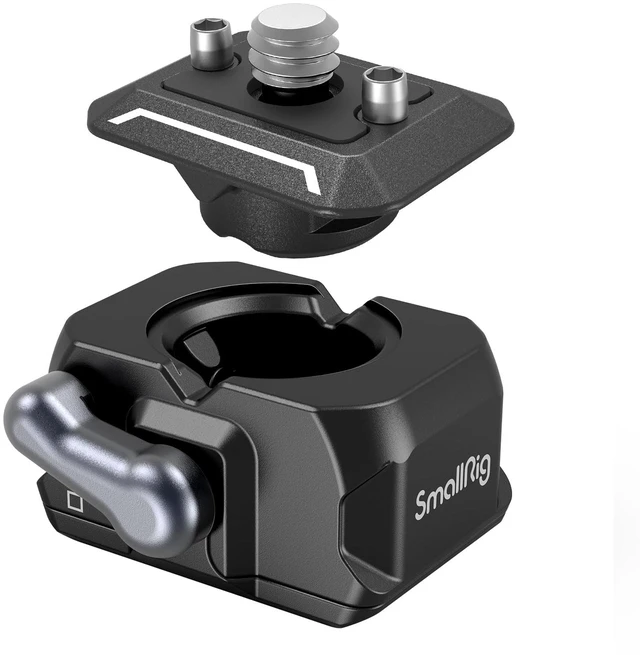 Main image of Quick Release Plate Drop-in Quick Release Camera Mount Adapter | Mini Plate with 1/4" Screw, for Camera Clamp, Super Clamp, Ball Head, Tripod, Magic Arm, Stabilizer, Field Monitor - 3513C