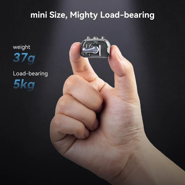 Alt view image 3 of 7 - Quick Release Plate Drop-in Quick Release Camera Mount Adapter | Mini Plate with 1/4" Screw, for Camera Clamp, Super Clamp, Ball Head, Tripod, Magic Arm, Stabilizer, Field Monitor - 3513C